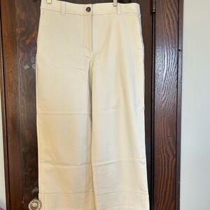 Boden wide leg, wide cuff tailored trousers, NWT